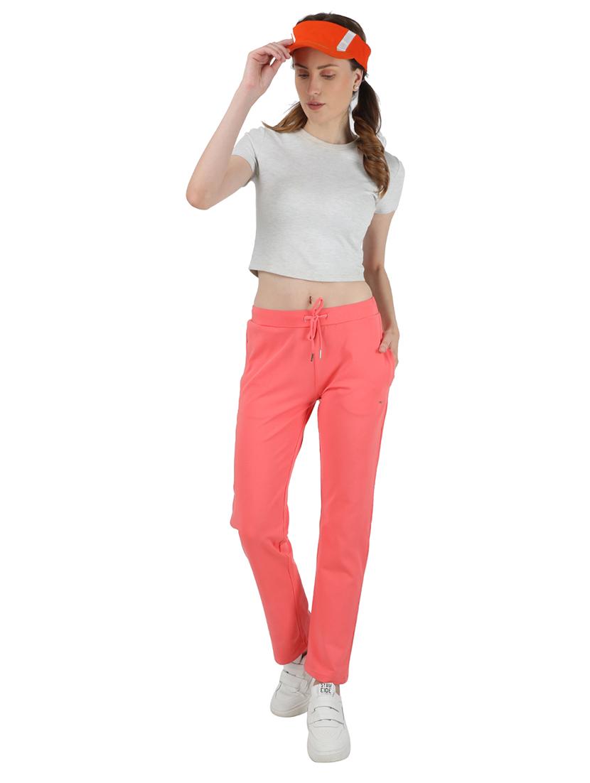 drawstring waist solid track pant - 17695134 - Zoom Image - 4