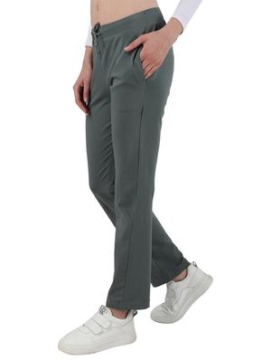 drawstring waist solid track pant - 17695135 - Standard Image - 3