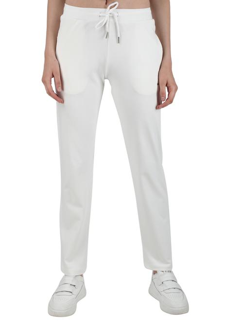 drawstring waist solid track pant - 17695138 - Standard Image - 1