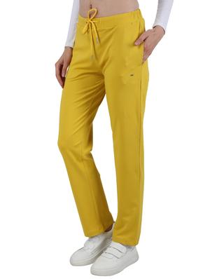 drawstring waist solid track pant - 17695140 - Standard Image - 2