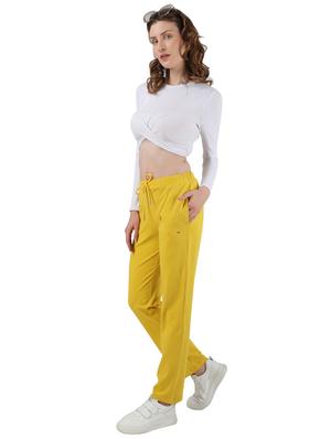 drawstring waist solid track pant - 17695140 - Standard Image - 4