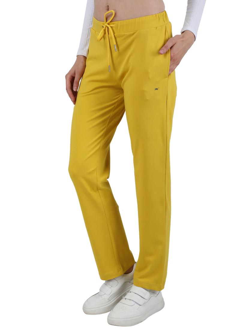 drawstring waist solid track pant - 17695140 - Zoom Image - 2