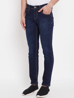 blue light washed denim jeans - 17695185 - Standard Image - 2
