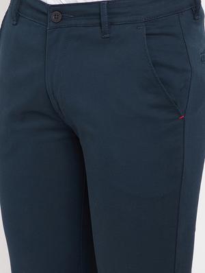 navy blue chinos casual trouser - 17695213 - Standard Image - 5