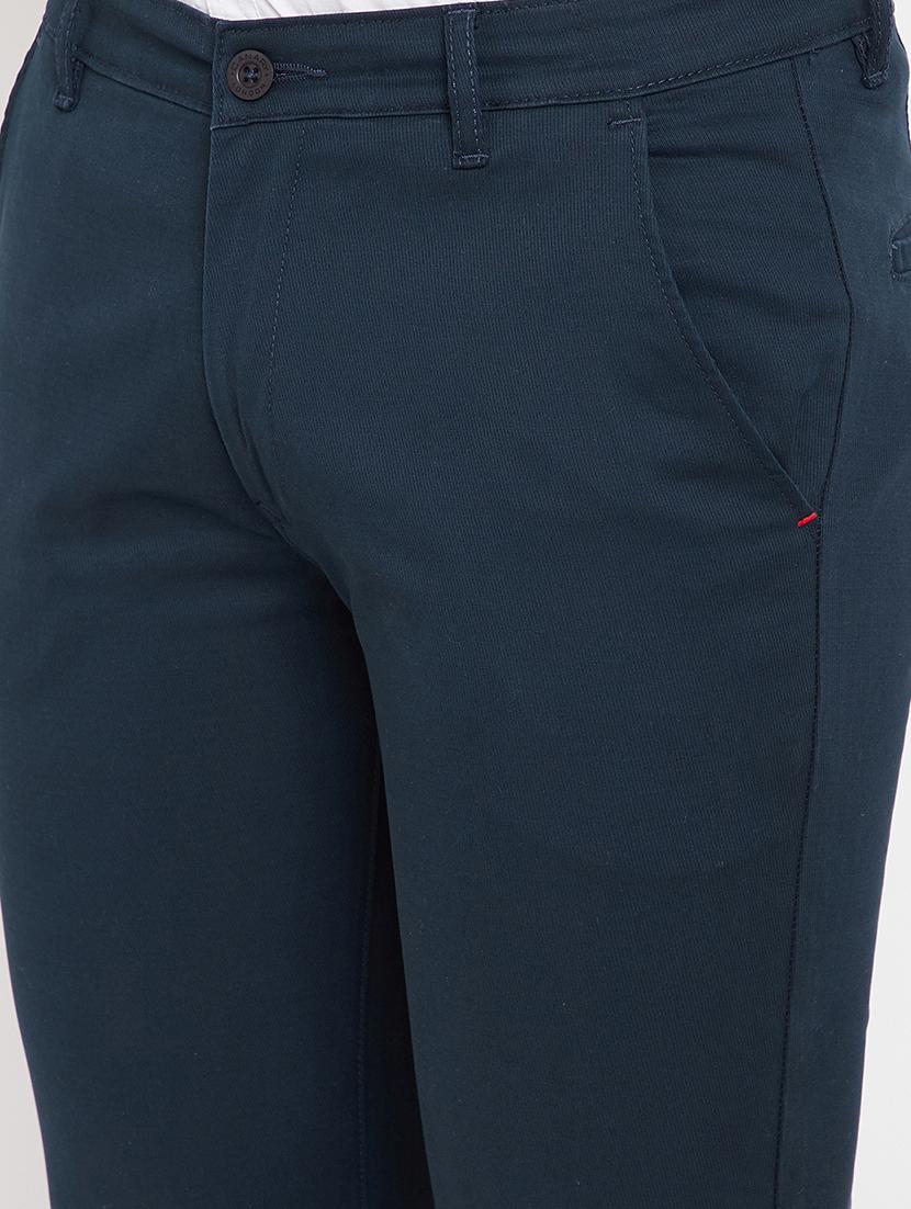 navy blue chinos casual trouser - 17695213 - Zoom Image - 5