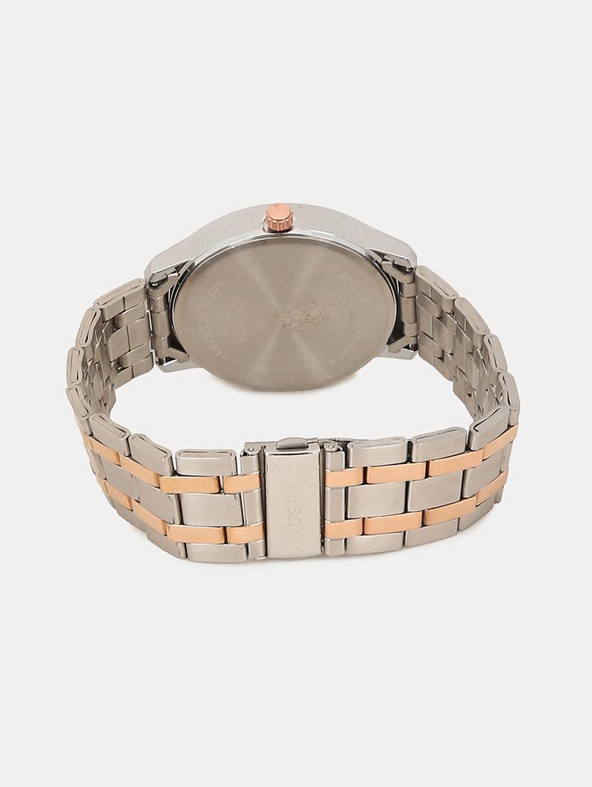 men white and silver stainless steel strap analogue watch - 17695820 - Zoom Image - 3