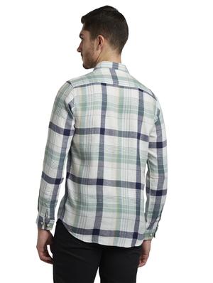white checkered casual shirt - 17695957 - Standard Image - 4