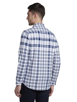 blue checkered casual shirt - 17695959 - Standard Image - 4