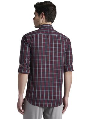 red checkered casual shirt - 17695975 - Standard Image - 3