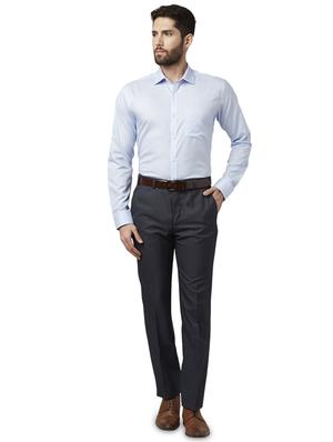 blue checkered formal shirt - 17696272 - Standard Image - 4