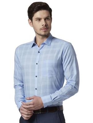 blue checkered formal shirt - 17696348 - Standard Image - 2