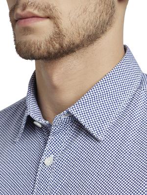 blue printed casual shirt - 17696572 - Standard Image - 6