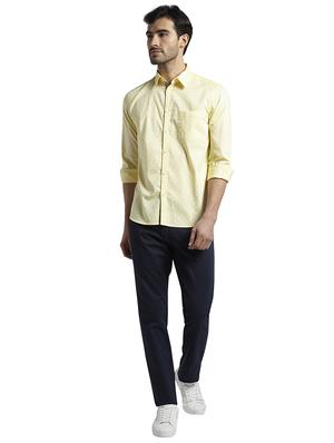 yellow printed casual shirt - 17696620 - Standard Image - 5