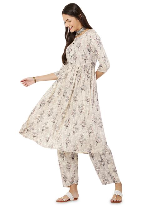 floral kurta palazzo set - 17697485 - Standard Image - 1