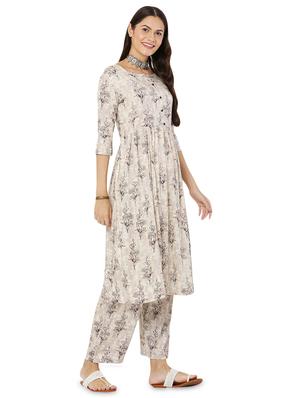 floral kurta palazzo set - 17697485 - Standard Image - 2
