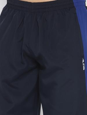 navy blue color block track suit - 17697898 - Standard Image - 4