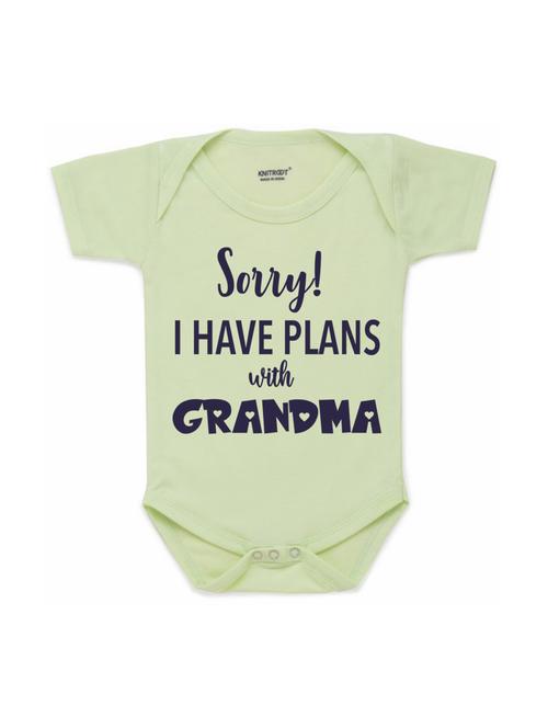 green printed onesies - 17698221 - Standard Image - 1