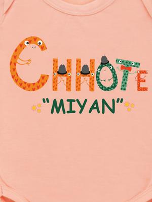 orange printed onesies - 17698257 - Standard Image - 3