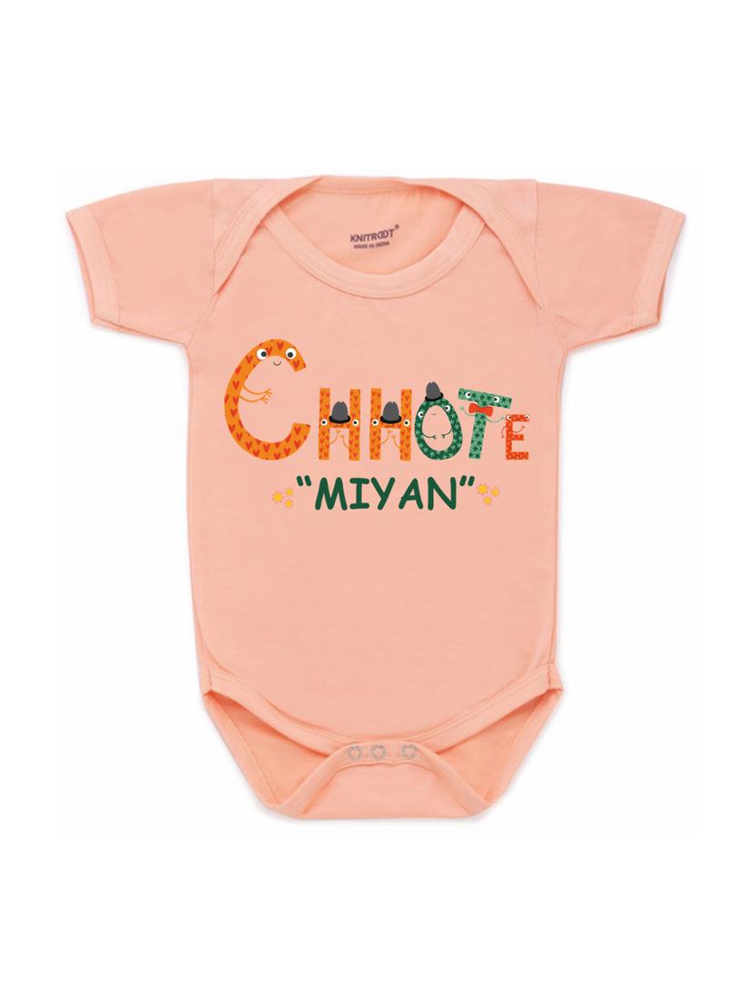 orange printed onesies - 17698257 - Zoom Image - 1