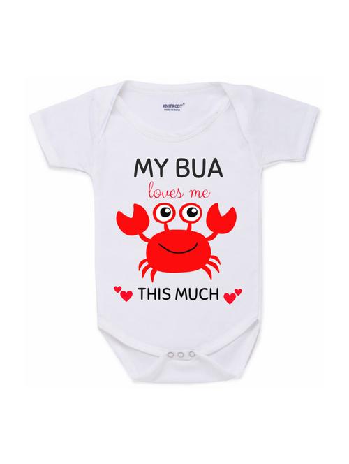 white printed onesies - 17698280 - Standard Image - 1