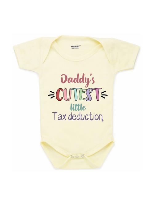 yellow printed onesies - 17698297 - Standard Image - 1