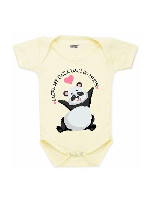 yellow printed onesies - 17698298 - Standard Image - 1