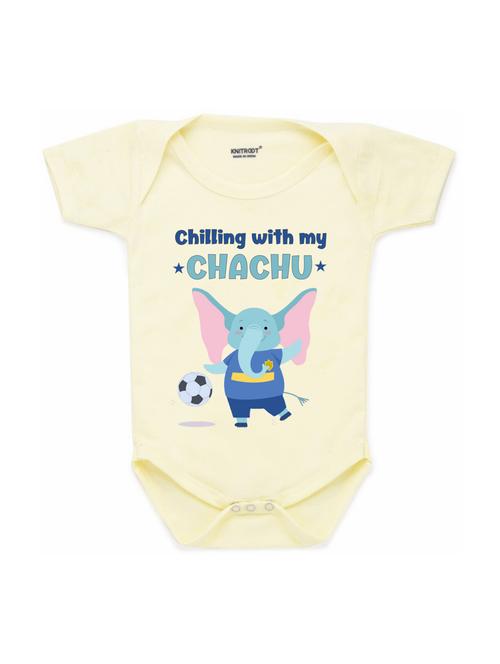 yellow printed onesies - 17698299 - Standard Image - 1