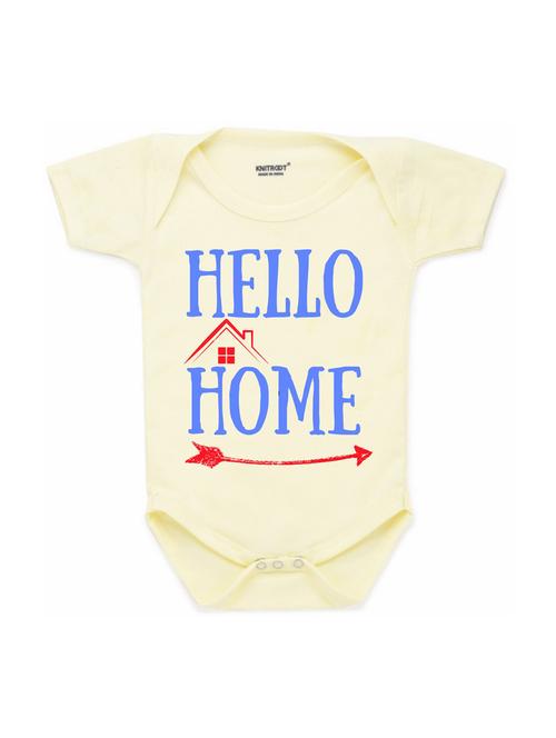 yellow printed onesies - 17698306 - Standard Image - 1