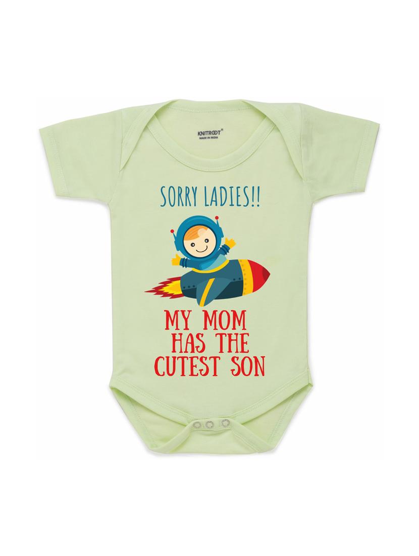 green printed onesies - 17698314 - Zoom Image - 1
