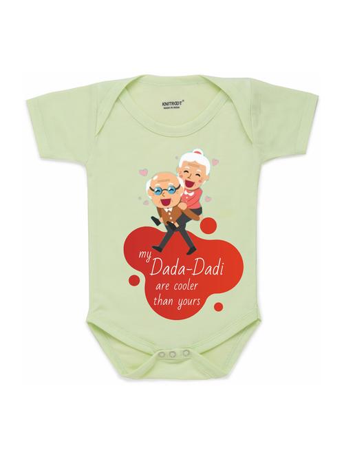 green printed onesies - 17698325 - Standard Image - 1