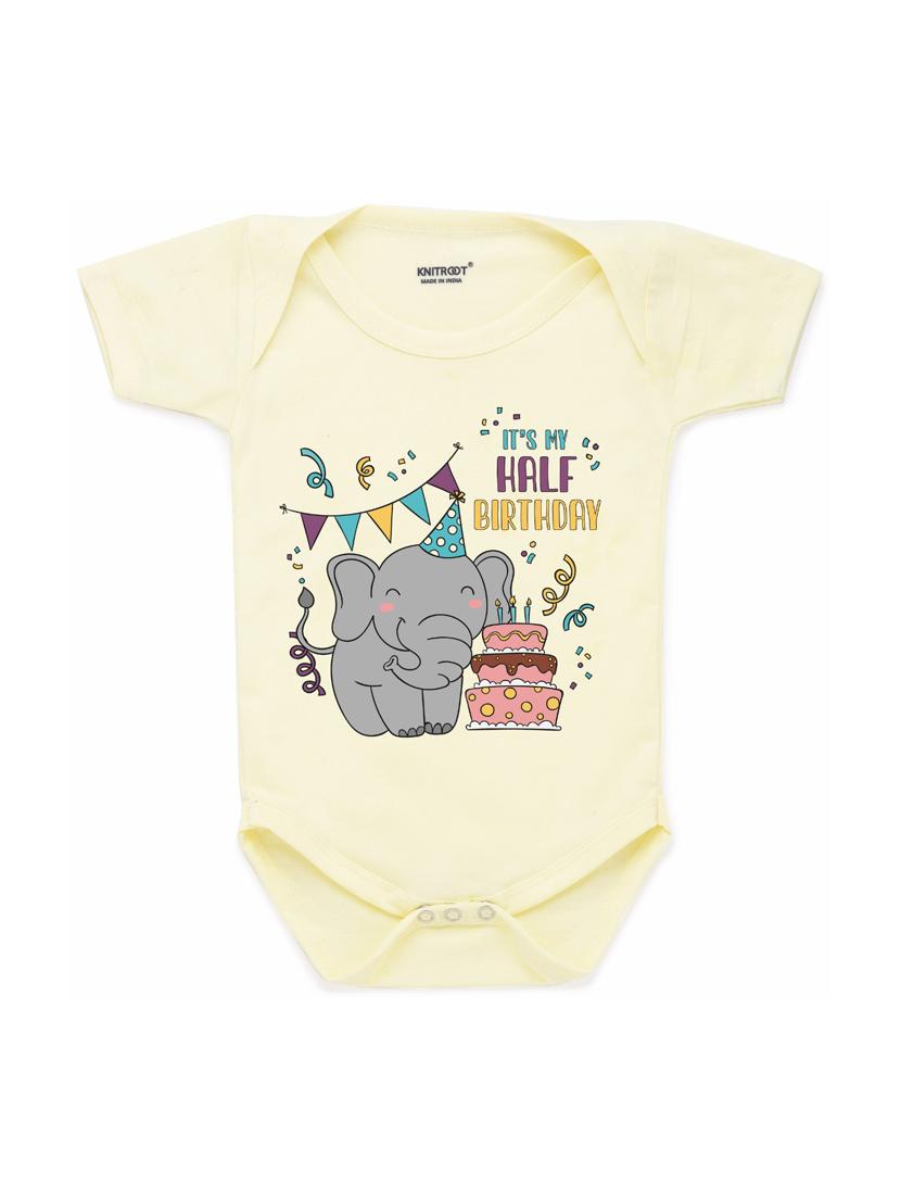 yellow printed onesies - 17698403 - Zoom Image - 1