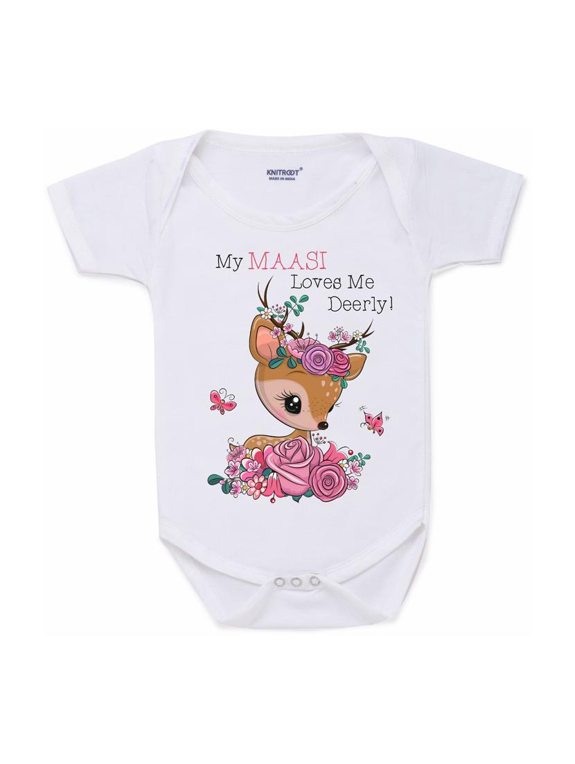 white printed onesies - 17698411 - Zoom Image - 1