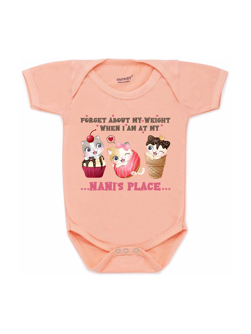 orange printed onesies - 17698415 - Zoom Image - 1