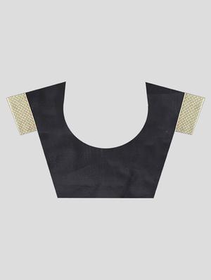 zari work kanjivaram saree with blouse - 17707343 - Standard Image - 4
