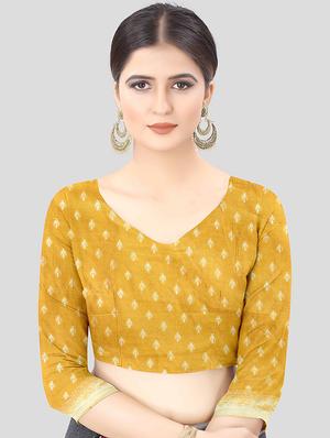 zari work banarasi saree with blouse - 17707350 - Standard Image - 4