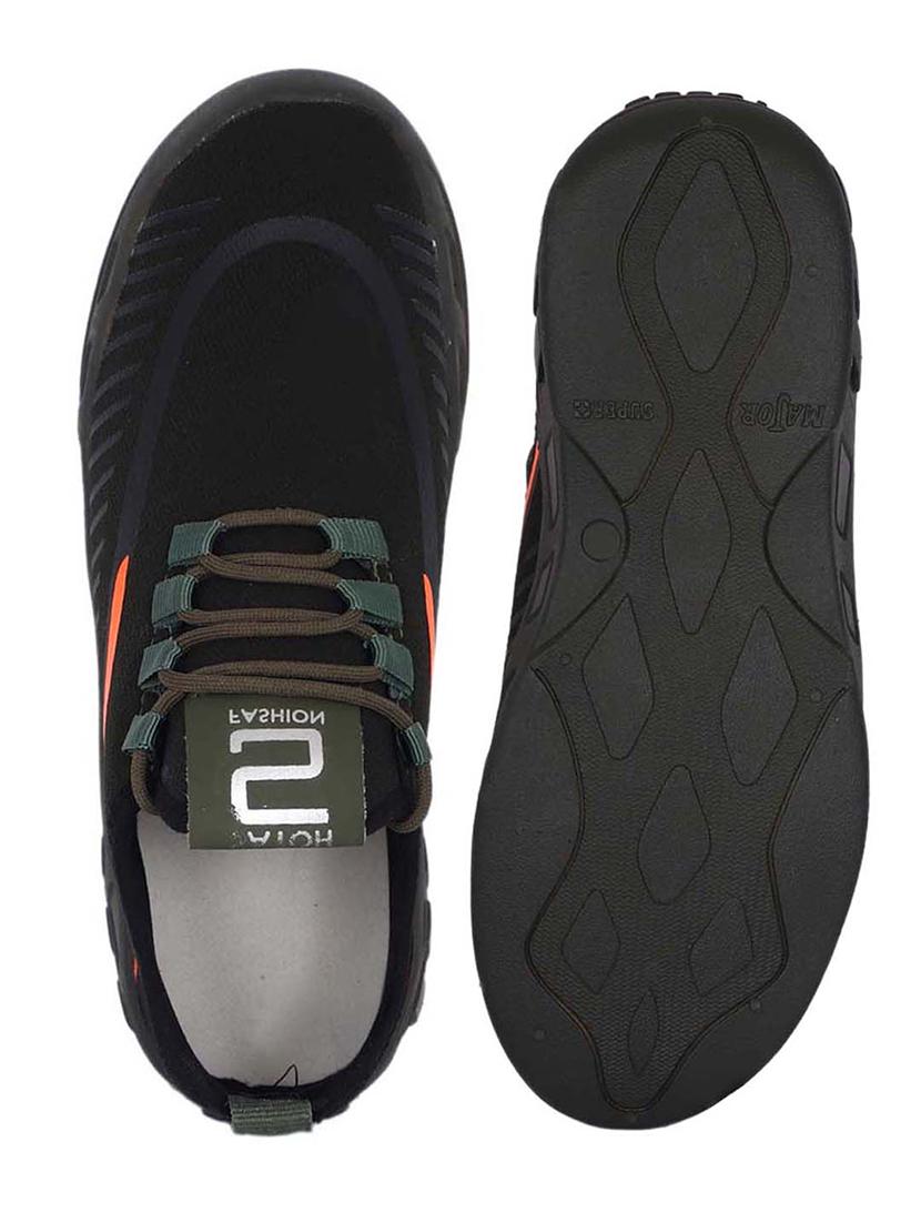 black lace up sport shoe - 17707431 - Zoom Image - 4
