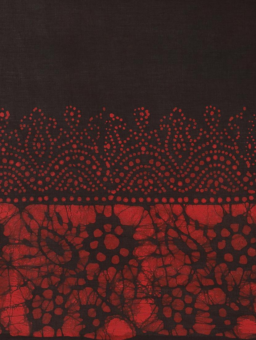 bagru printed saree with blouse - 17707507 - Zoom Image - 4