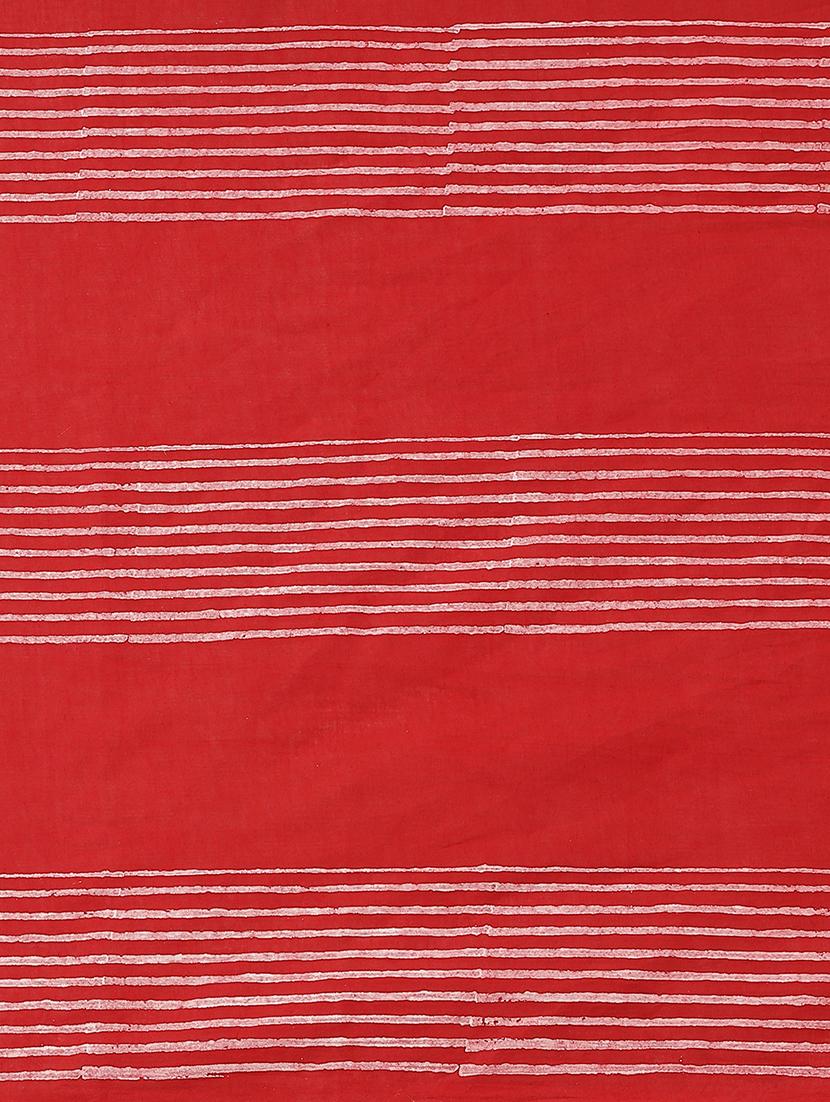 bagru printed saree with blouse - 17707509 - Zoom Image - 4