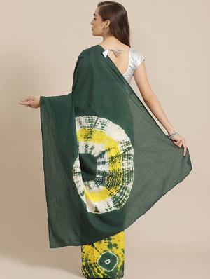 bagru printed saree with blouse - 17707515 - Standard Image - 2