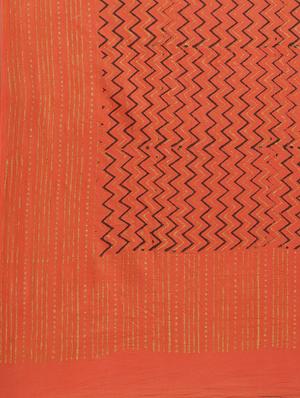 bagru printed saree with blouse - 17707517 - Standard Image - 5