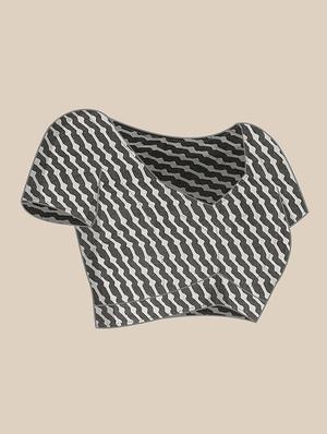 bagru printed saree with blouse - 17707520 - Standard Image - 3