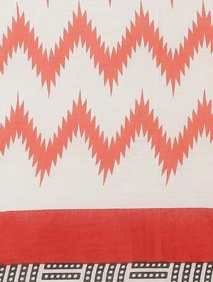 bagru printed saree with blouse - 17707520 - Standard Image - 5