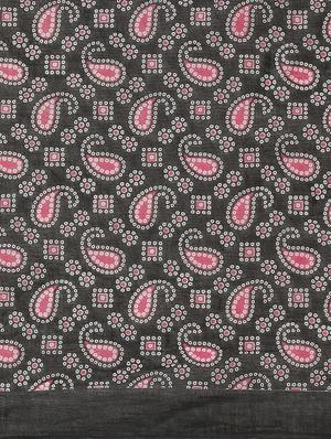 bagru printed saree with blouse - 17707522 - Standard Image - 4