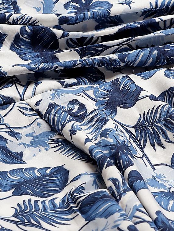 high rise floral flared palazzo - 17707656 - Zoom Image - 5