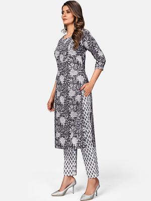 floral kurta pant set - 17709347 - Standard Image - 2