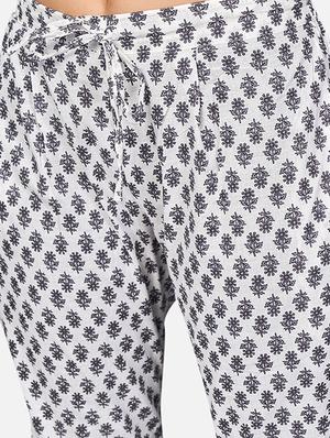 floral kurta pant set - 17709347 - Standard Image - 5