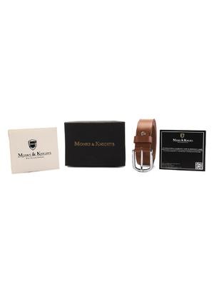 brown leather belt - 17709379 - Standard Image - 3