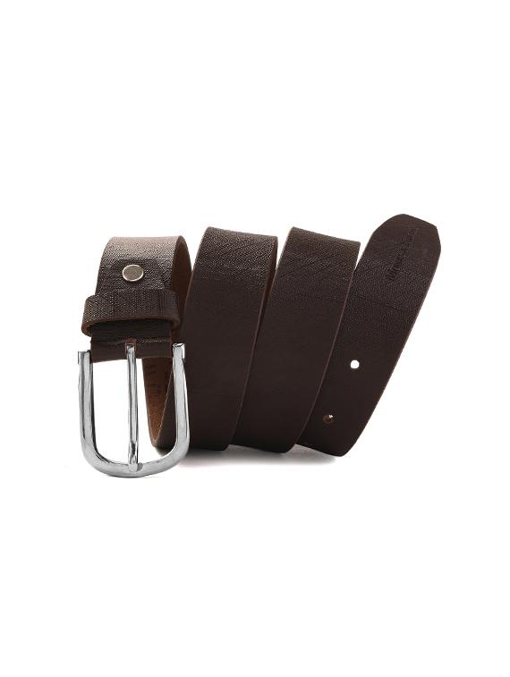 brown leather belt - 17709380 - Zoom Image - 2