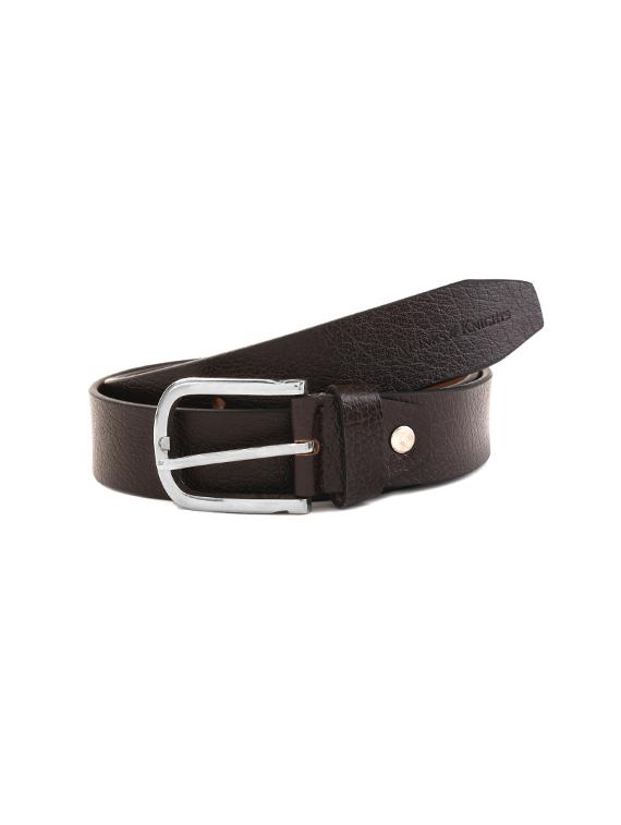 brown leather belt - 17709383 - Zoom Image - 1