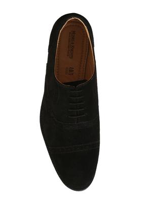 black leather laceup oxfords - 17709391 - Standard Image - 3